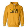  Sigma Nu Custom Twill Hooded Sweatshirt 