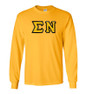 Sigma Nu Custom Twill Long Sleeve T-Shirt