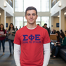 Sigma Phi Epsilon Greek Custom Comfort Colors Heavyweight T-Shirt