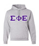 Sigma Phi Epsilon Custom Twill Hooded Sweatshirt