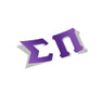 Sigma Pi Big Greek Letter Window Sticker Decal 