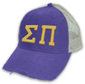 Sigma Pi Distressed Trucker Hat 