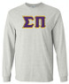 DISCOUNT Sigma Pi Lettered Long sleeve