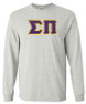  DISCOUNT Sigma Pi Lettered Long sleeve 
