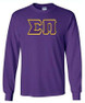  DISCOUNT Sigma Pi Lettered Long sleeve 