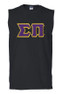 edit DISCOUNT- Sigma Pi Lettered Sleeveless Tee 