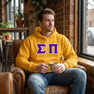 Sigma Pi Lettered Sweatshirts