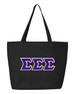  DISCOUNT- Sigma Sigma Sigma Lettered Tote Bag - Best Value 