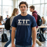 Sigma Tau Gamma Greek Custom Comfort Colors Heavyweight T-Shirt