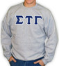 Sigma Tau Gamma Lettered Crewneck Sweatshirt