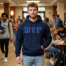 Sigma Tau Gamma Letters Hooded Sweatshirt - Best Value