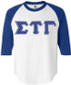 DISCOUNT- Sigma Tau Gamma Lettered Raglan T-Shirt