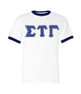 DISCOUNT- Sigma Tau Gamma Lettered Ringer Shirt