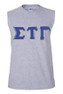 edit DISCOUNT- Sigma Tau Gamma Lettered Sleeveless Tee 