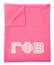  DISCOUNT-Gamma Phi Beta Lettered Twill Sweatshirt Blanket 