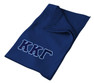  DISCOUNT-Kappa Kappa Gamma Lettered Twill Sweatshirt Blanket 