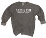  Comfort Colors Custom Sorority Script Crew Sweatshirt 