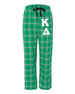  Sorority Pajamas -  Flannel Plaid Pant 