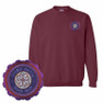  DISCOUNT - Sorority Patch Seal Crewneck Sweatshirt 