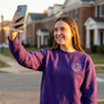 DISCOUNT - Sorority Patch Seal Crewneck Sweatshirt