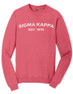  Sorority Pigment-Dyed Crewneck Sweatshirt 