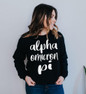  Sorority Script Crew Sweatshirt 