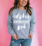  Sorority Script Crew Sweatshirt 