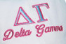  Sorority Letters & Script Hat 