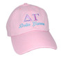  Sorority Letters & Script Hat 