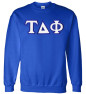 Tau Delta Phi Custom Twill Crewneck Sweatshirt