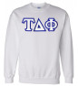 Tau Delta Phi Custom Twill Crewneck Sweatshirt 