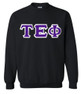  Tau Epsilon Phi Custom Twill Crewneck Sweatshirt 