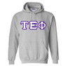 Tau Epsilon Phi Custom Twill Hooded Sweatshirt