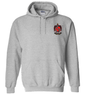 DISCOUNT-Tau Kappa Epsilon Crest - Shield Emblem Hooded Sweatshirt