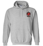  DISCOUNT-Tau Kappa Epsilon Crest - Shield Emblem Hooded Sweatshirt 