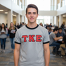 DISCOUNT- Tau Kappa Epsilon Lettered Ringer Shirts