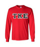  Tau Kappa Epsilon Custom Twill Long Sleeve T-Shirt 