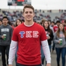 DISCOUNT-Tau Kappa Epsilon Greek Letter American Flag Tee