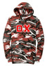  DISCOUNT-Theta Chi Camo Pullover Hooded Sweatshirt 