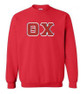  DISCOUNT Theta Chi Lettered Crewneck - Best Value 
