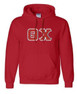  DISCOUNT Theta Chi Lettered Hooded Sweatshirt - Best Value 