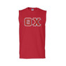 edit DISCOUNT- Theta Chi Lettered Sleeveless Tee 