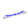 Theta Phi Alpha Long Window Sticker