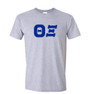 Theta Xi Discount Twill Lettered Tee