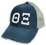  Theta Xi Distressed Trucker Hat 