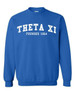  Theta Xi Fraternity Founders Crew Sweatshirt 