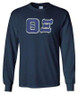  DISCOUNT Theta Xi Lettered Long Sleeve Tee 