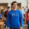 Theta Xi Lettered World Famous Greek Crewneck