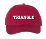  Triangle Pigment Dyed Baseball Cap 