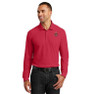  DISCOUNT-Triangle Fraternity Patch Long Sleeve Polo 